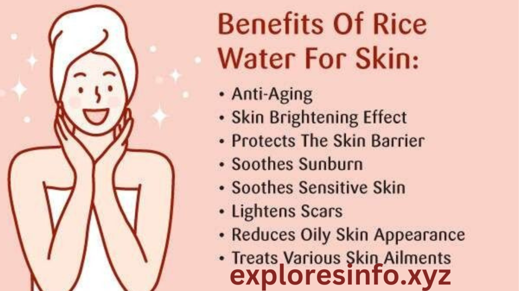 Benefits of rice water